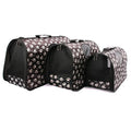 Travel Pet Carrier Bag collapsible foldable design