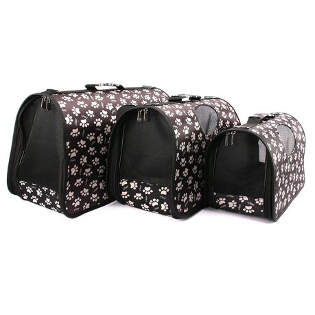 Travel Pet Carrier Bag collapsible foldable design