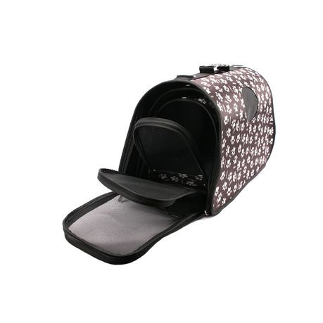 Travel Pet Carrier Bag collapsible foldable design