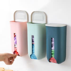 Smart Plastic Bag Storage And Dispenser