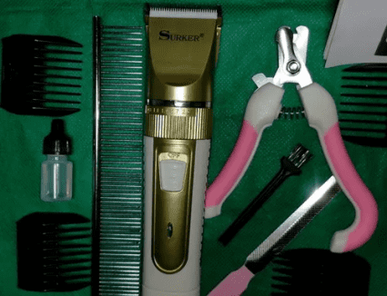 Surker Wireless Pet Grooming Clipper Kit