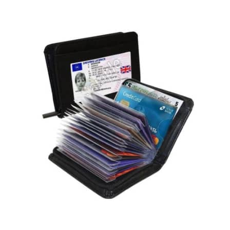 Leather Look RFID Blocking Wallet