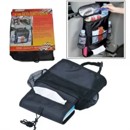 CAR BACK SEAT ORGANIZER COOLER BAG