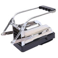 Stainless steel potato slicer and chipper
