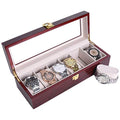 Luxury Wooden Watch Box 6 Slots