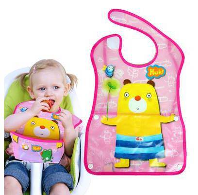 Baby Quick Wash Bibs - Girl
