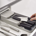 Drawer's Kitchen Knife Organizer Tray 2-TIER