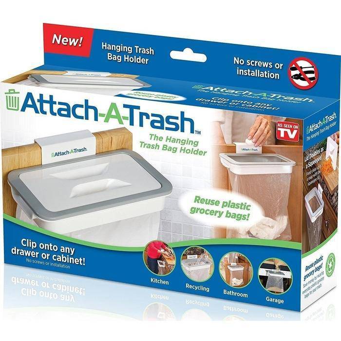 Attach a Trash Bag Holder