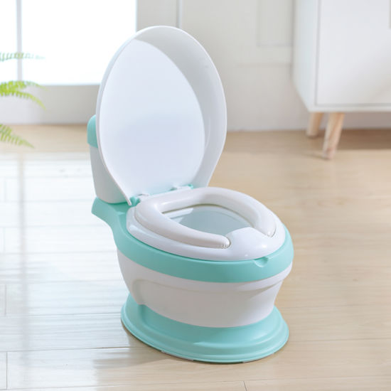 Toddler Training Potty with Cushioned Seat Ring - Light Green/Mint