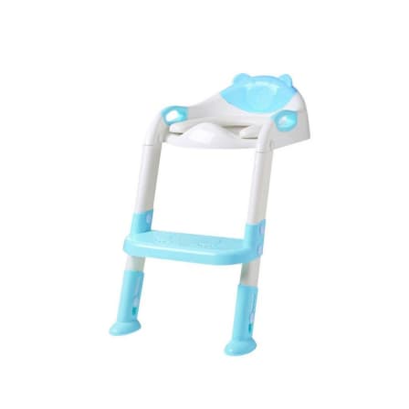 Toddlers Potty Training Ladder with Toilet Seat - Blue