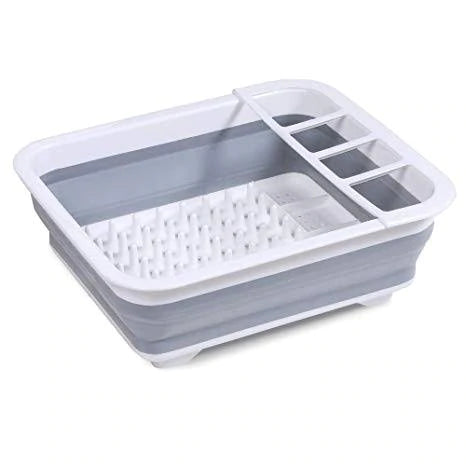 Foldable Multi-functional kitchen dish rack