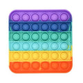 Rainbow Kids Pop Fidget Toys - Square