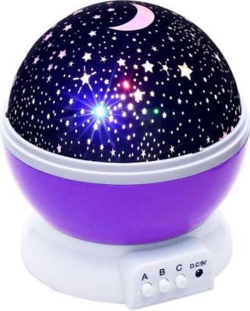 Star Master Night Light - purple