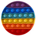Rainbow Kids Pop Fidget Toys - Circle