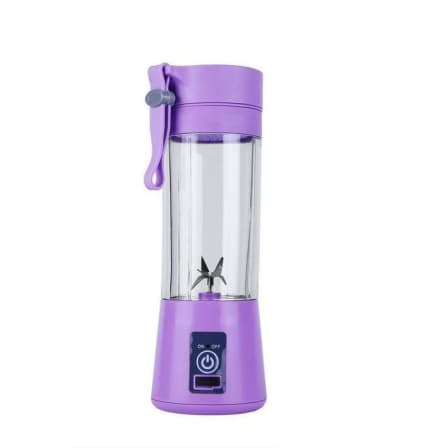 USB Hand Held Electric Fruit Juicer - Purple