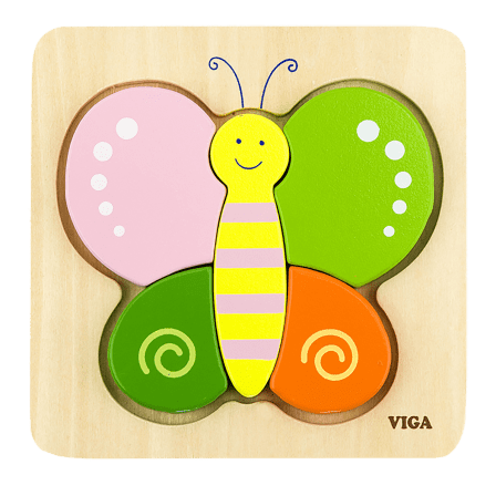 Viga - Butterfly Handy Block Puzzle