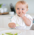 Baby Burp & Bib - blue