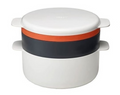 Stackable Microwave Cooking Set -  4 pcs