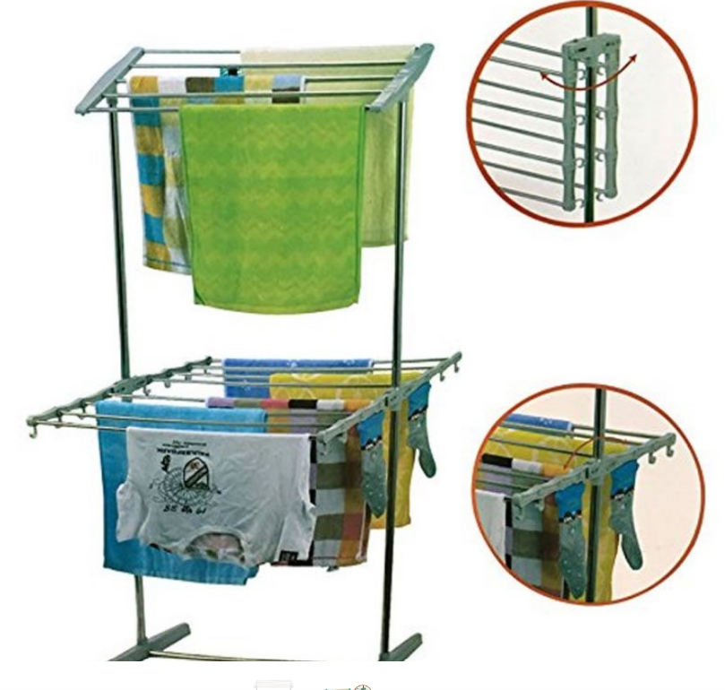 Multifunctional Folding Clothes Drying Rack