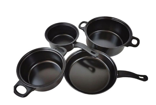 13 Piece Medium Sized Aluminium Cookware Set