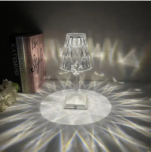 Diamond Crystal Table Lamp