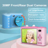 Children's Digital Camera Mini Small HD Dual-Camera - Pink