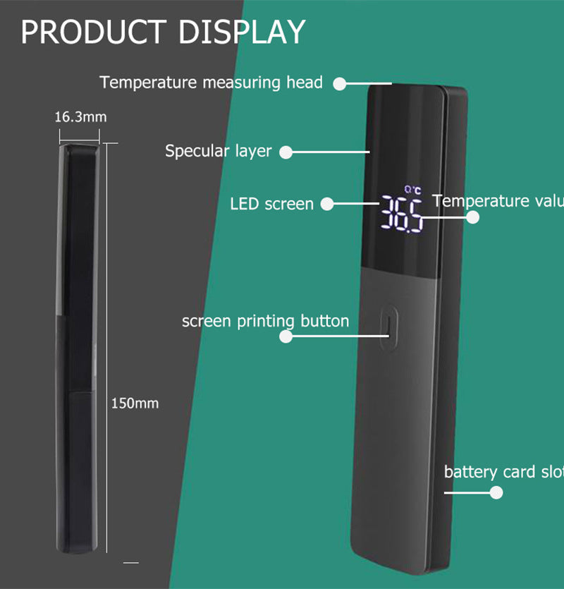 LED Display Smart Thermometer
