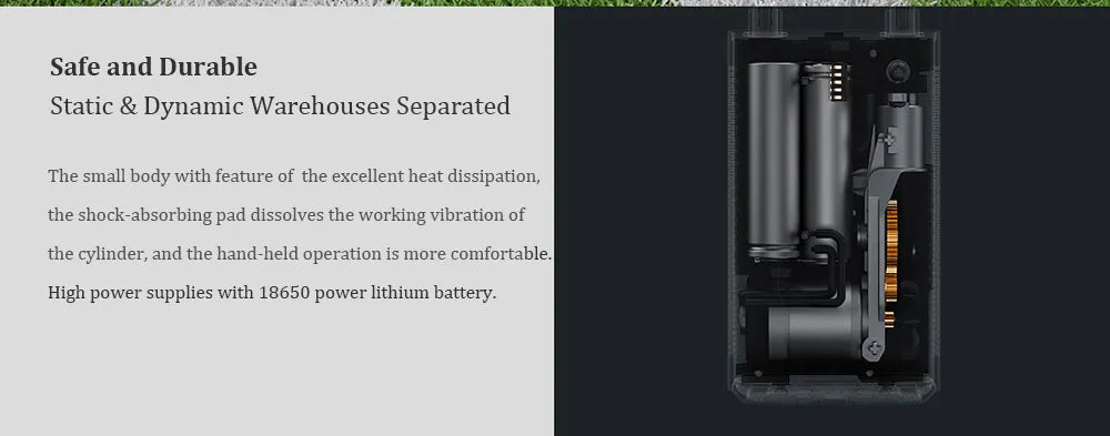 Portable Smart Digital Tire Pressure Detection Pump