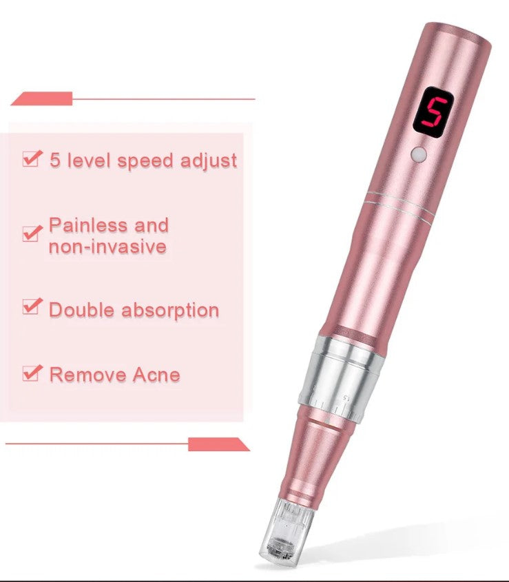 Professional Microneedeling Pen Machine for Derma MTS - 10pcs 24PIN with box