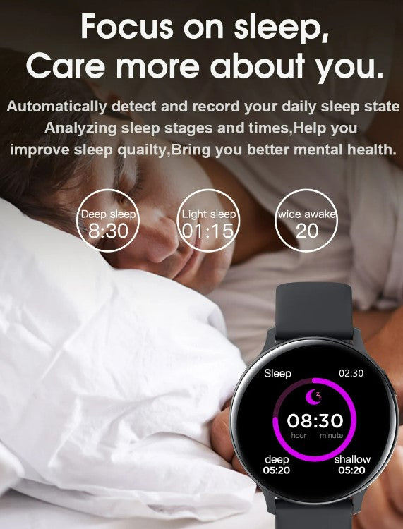 S20S Smartwatch with Health Monitoring - White