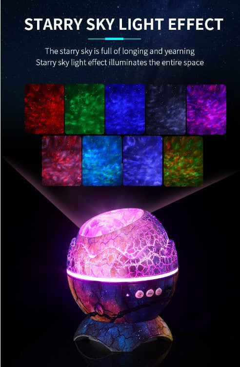 LED Dinosaur Egg Star Sky Night Light Projector - Phnom Penh