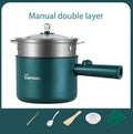 Multi Function Non-Stick  Electric Hot Pot 1.8L Large Capacity - Green Double Manual