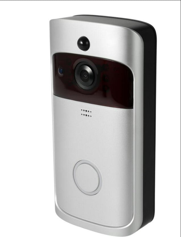 Smart Wireless WiFi Security DoorBell Remote Home Monitoring - Grey