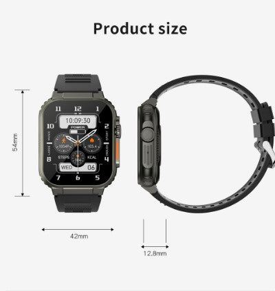 A70 Smart Watch  for Men/Women - Black