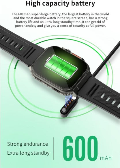 A70 Smart Watch  for Men/Women - Orange
