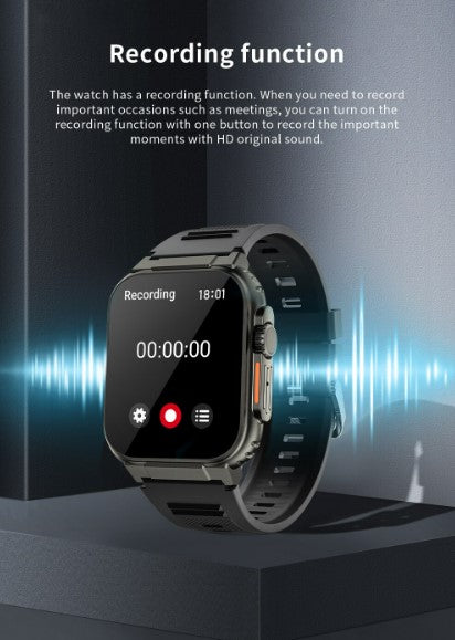 A70 Smart Watch  for Men/Women - Orange