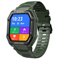 ROCK Rugged Smart Watch For Men Outdoor Sports - Army Green