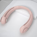 New Xiaomi Mini Wireless Neck Fan Portable - Pink