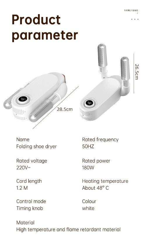 Shoe Dryer Regular Sterilization Dehumidification