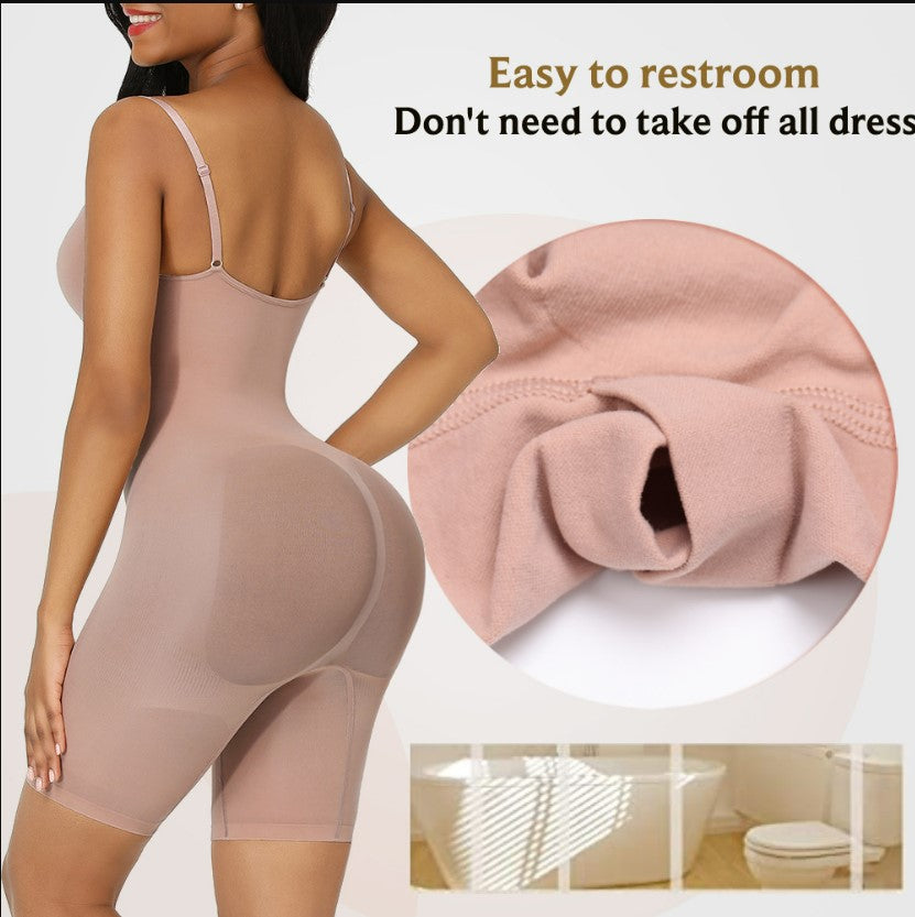 One-Piece Body Shaper - Black