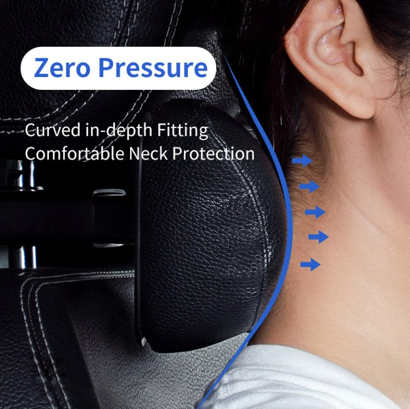 Baseus Car Neck Pillow Adjustable PU Leather