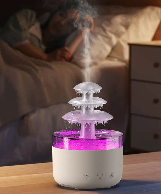 500ML Aromatherapy Diffuser Low Noise Rain Cloud