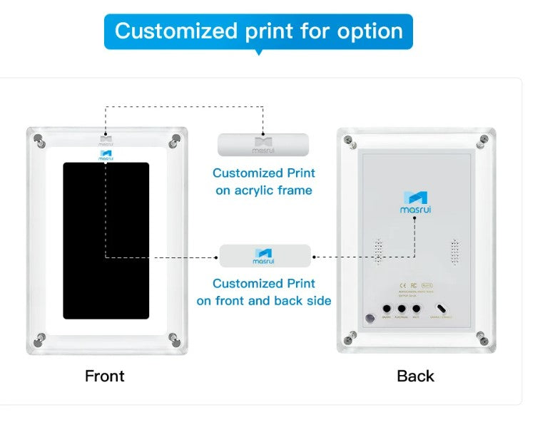 5 inch HD 1080p Digital Photo Frame Advertising Machine Video/Picture Display Player