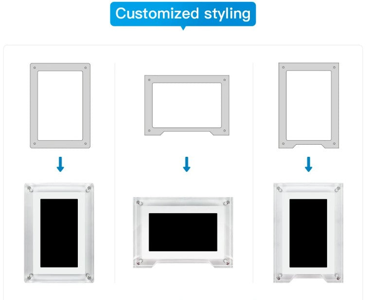 5 inch HD 1080p Digital Photo Frame Advertising Machine Video/Picture Display Player