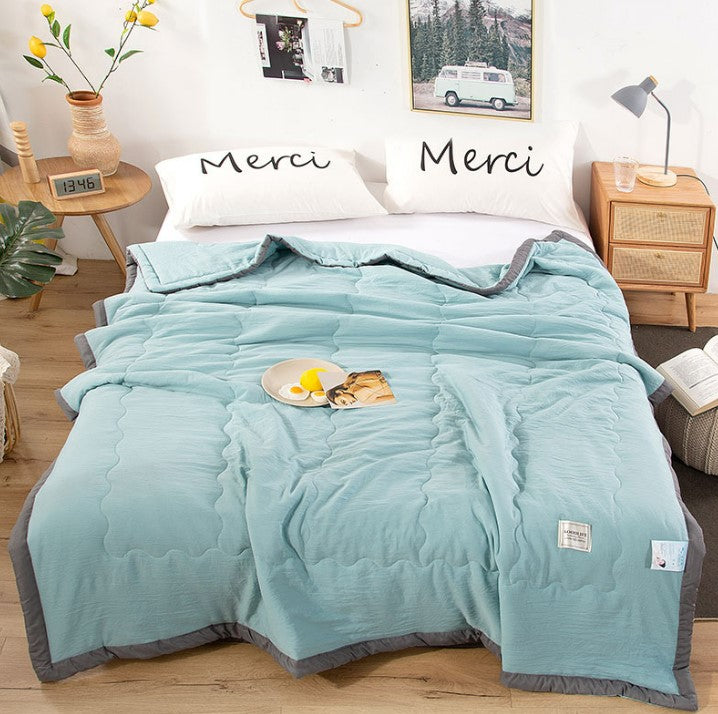 Cotton Thin Summer Cool Quilt - Green 150*200