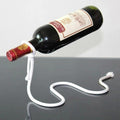 Multifunctional Metal One Bottle Wine Display Racks Stand Holder - Rope Design