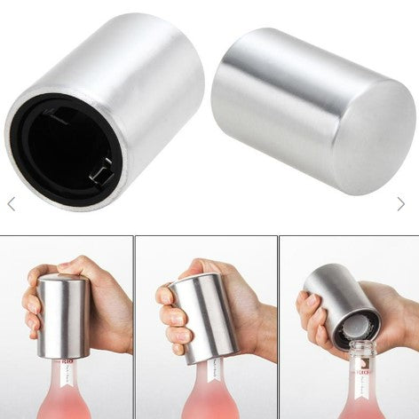 Stainless Steel Bottle Opener Automatic
