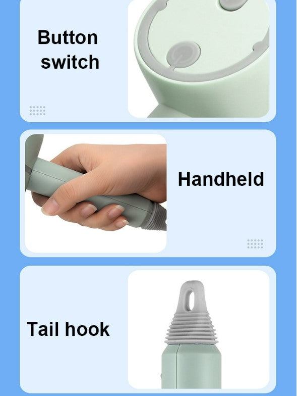 Multifunctional Electric Cleaning Household Brush Automatic Handheld Charging 1200mAh- White
