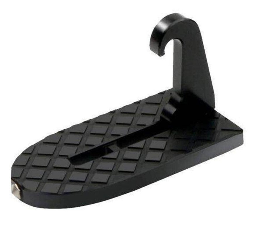 2 in 1 Foldable Car Vehicle Folding Stepping Ladder Foot Pegs