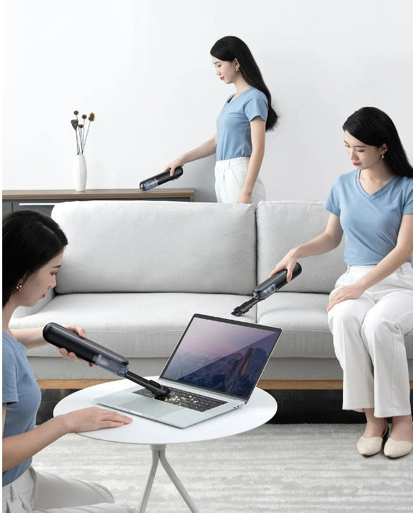 Baseus A1 Car Vacuum Cleaner 4000Pa Wireless Vacuum For Car Home Cleaning - White